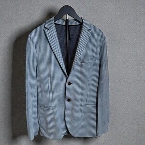 Harris Wharf London Hoodstooth Blazer for Men - Made in ITALY